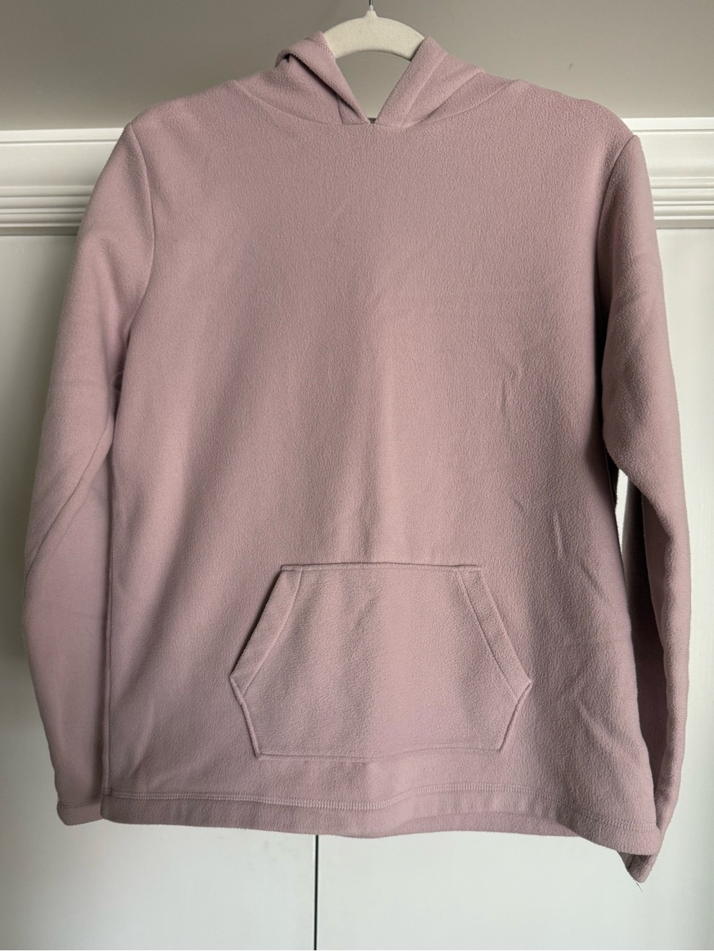 Soft Pink Kid’s Hooded Fleece